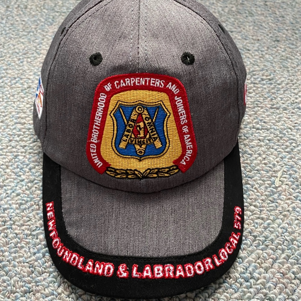 Carpenters Union Local 579 vintage hat/cap